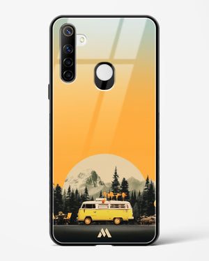 Golden Hour Getaway Glass Case Phone Cover (Realme)