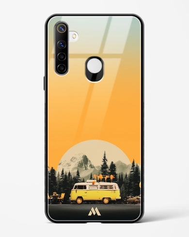 Golden Hour Getaway Glass Case Phone Cover (Realme)