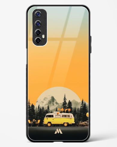 Golden Hour Getaway Glass Case Phone Cover (Realme)