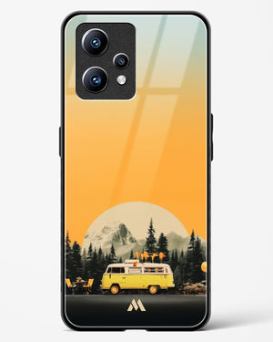 Golden Hour Getaway Glass Case Phone Cover (Realme)