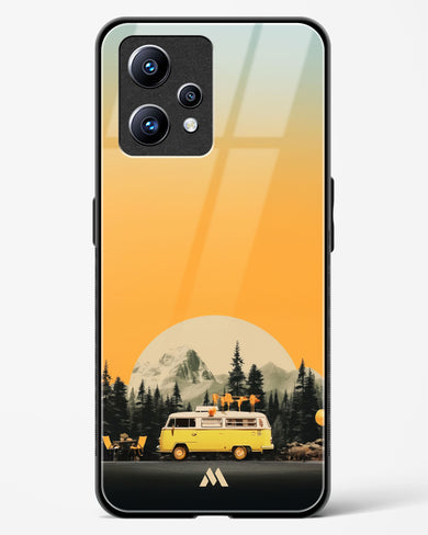 Golden Hour Getaway Glass Case Phone Cover (Realme)