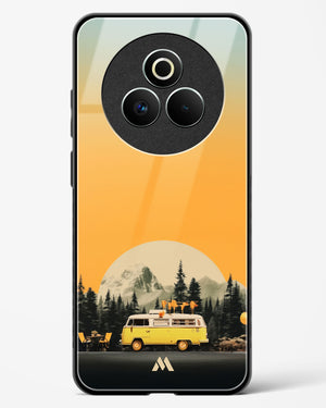 Golden Hour Getaway Glass Case Phone Cover (Realme)