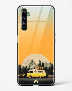 Golden Hour Getaway Glass Case Phone Cover (Realme)