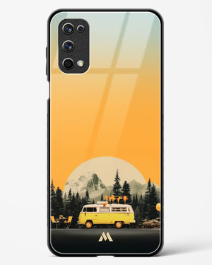 Golden Hour Getaway Glass Case Phone Cover (Realme)