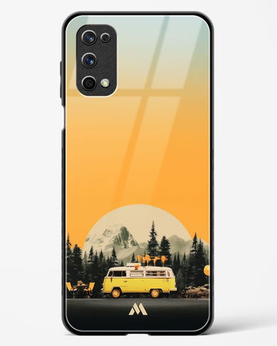 Golden Hour Getaway Glass Case Phone Cover (Realme)