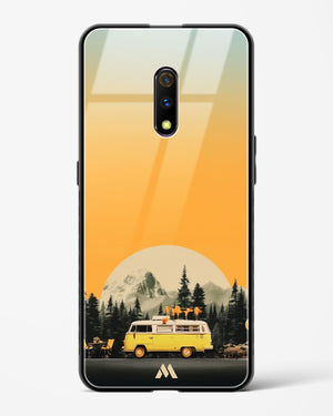 Golden Hour Getaway Glass Case Phone Cover (Realme)