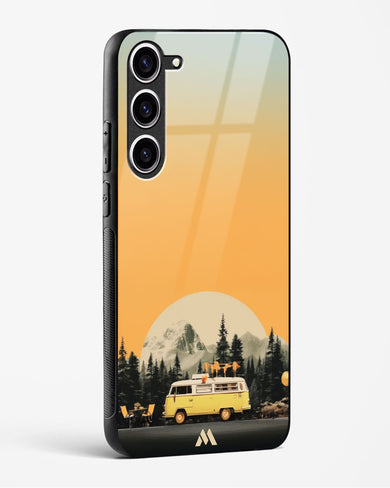 Golden Hour Getaway Glass Case Phone Cover (Samsung)
