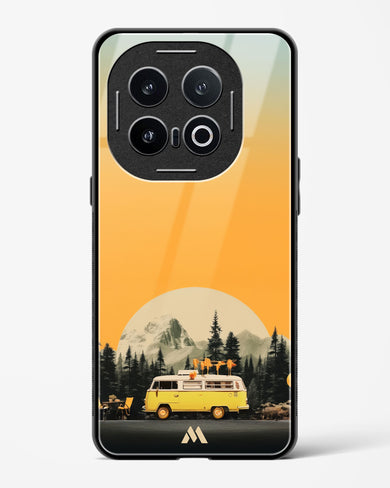 Golden Hour Getaway Glass Case Phone Cover (Vivo)