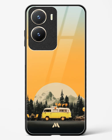 Golden Hour Getaway Glass Case Phone Cover (Vivo)
