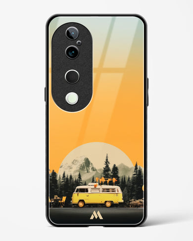 Golden Hour Getaway Glass Case Phone Cover (Vivo)