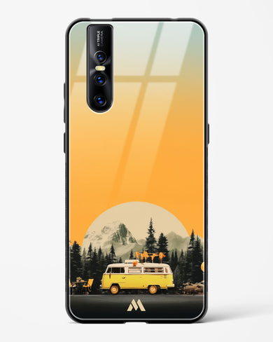 Golden Hour Getaway Glass Case Phone Cover (Vivo)