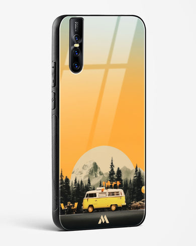 Golden Hour Getaway Glass Case Phone Cover (Vivo)