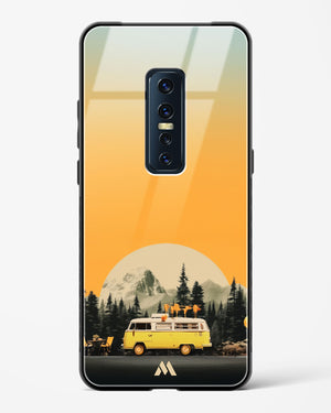 Golden Hour Getaway Glass Case Phone Cover (Vivo)