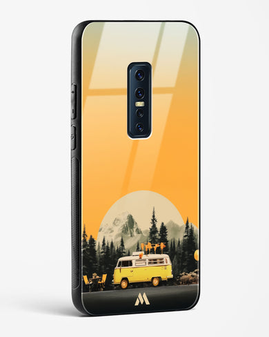Golden Hour Getaway Glass Case Phone Cover (Vivo)