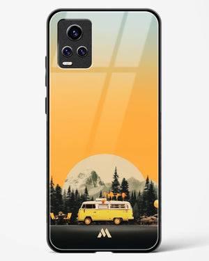 Golden Hour Getaway Glass Case Phone Cover (Vivo)