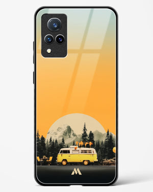 Golden Hour Getaway Glass Case Phone Cover (Vivo)