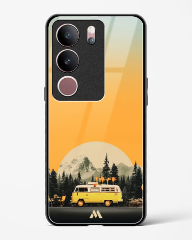 Golden Hour Getaway Glass Case Phone Cover (Vivo)