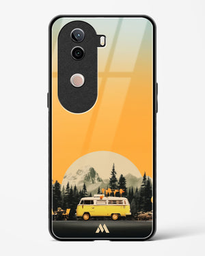 Golden Hour Getaway Glass Case Phone Cover (Vivo)