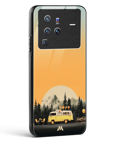 Golden Hour Getaway Glass Case Phone Cover (Vivo)