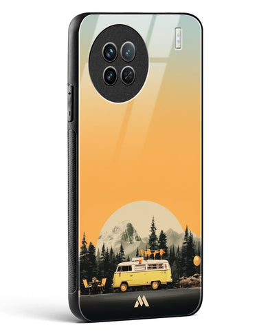 Golden Hour Getaway Glass Case Phone Cover (Vivo)