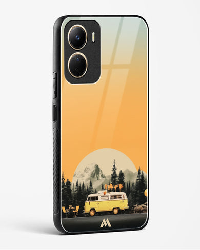 Golden Hour Getaway Glass Case Phone Cover (Vivo)