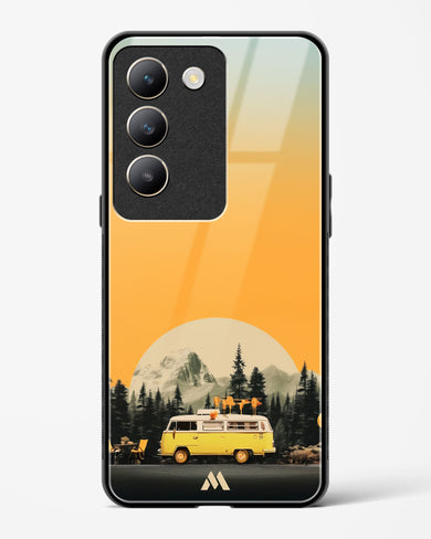 Golden Hour Getaway Glass Case Phone Cover (Vivo)