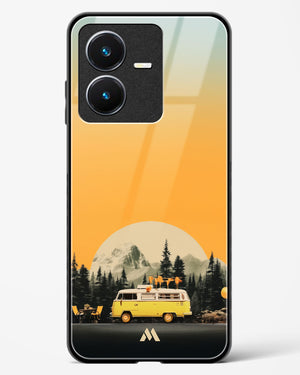 Golden Hour Getaway Glass Case Phone Cover (Vivo)