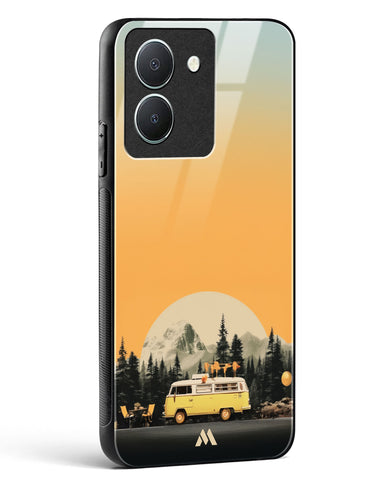 Golden Hour Getaway Glass Case Phone Cover (Vivo)