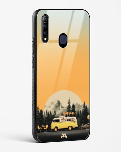 Golden Hour Getaway Glass Case Phone Cover (Vivo)