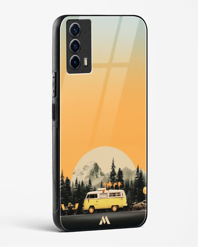 Golden Hour Getaway Glass Case Phone Cover (Vivo)