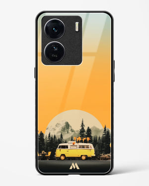 Golden Hour Getaway Glass Case Phone Cover (Vivo)