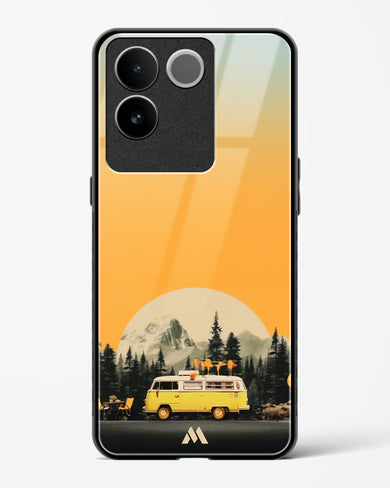 Golden Hour Getaway Glass Case Phone Cover (Vivo)