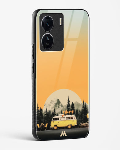 Golden Hour Getaway Glass Case Phone Cover (Vivo)