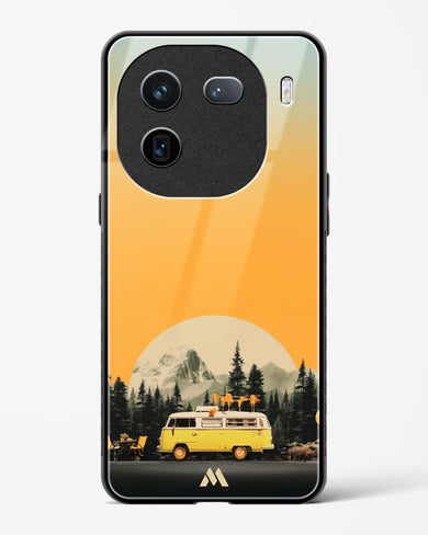Golden Hour Getaway Glass Case Phone Cover (Vivo)