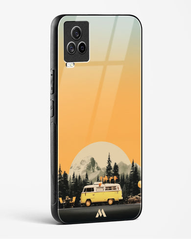 Golden Hour Getaway Glass Case Phone Cover (Vivo)