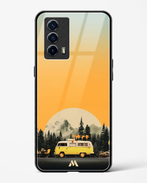 Golden Hour Getaway Glass Case Phone Cover (Vivo)