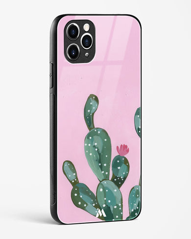 Desert Bloom Glass Case Phone Cover (Apple)