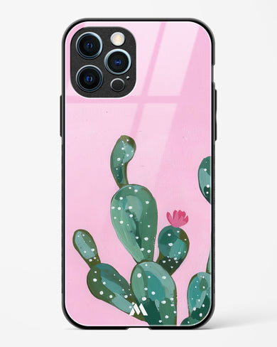 Desert Bloom Glass Case Phone Cover (Apple)