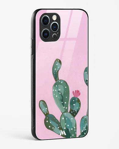 Desert Bloom Glass Case Phone Cover (Apple)