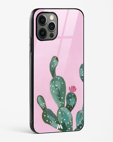 Desert Bloom Glass Case Phone Cover (Apple)