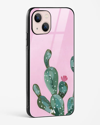 Desert Bloom Glass Case Phone Cover (Apple)