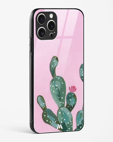 Desert Bloom Glass Case Phone Cover (Apple)