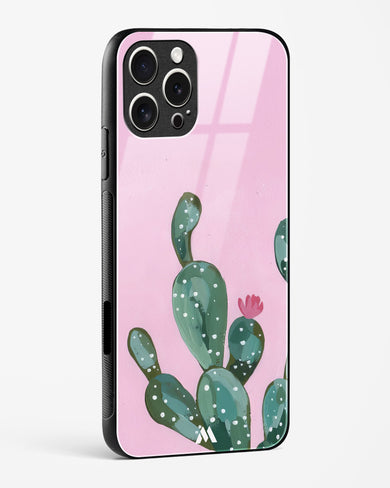 Desert Bloom Glass Case Phone Cover (Apple)