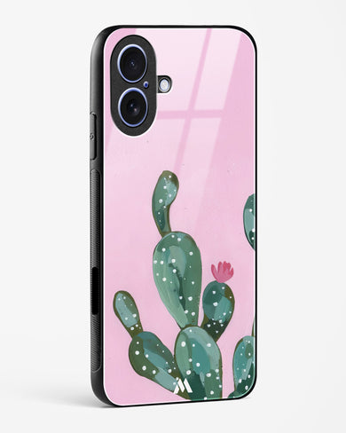 Desert Bloom Glass Case Phone Cover (Apple)