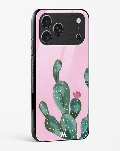 Desert Bloom Glass Case Phone Cover (Apple)