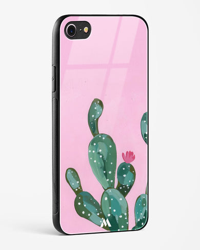 Desert Bloom Glass Case Phone Cover (Apple)