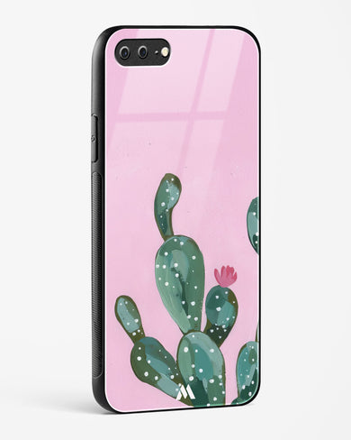 Desert Bloom Glass Case Phone Cover (Apple)