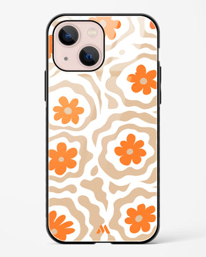 Retro Bloom Glass Case Phone Cover (Apple)