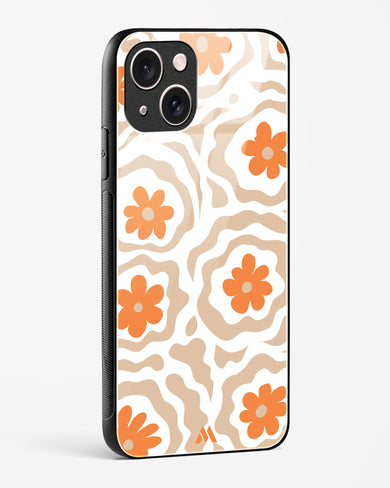 Retro Bloom Glass Case Phone Cover (Apple)