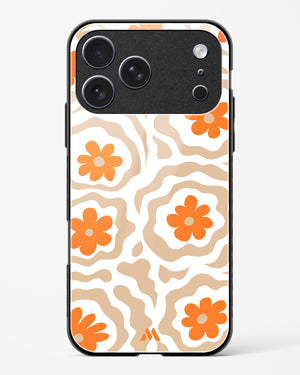 Retro Bloom Glass Case Phone Cover (Apple)